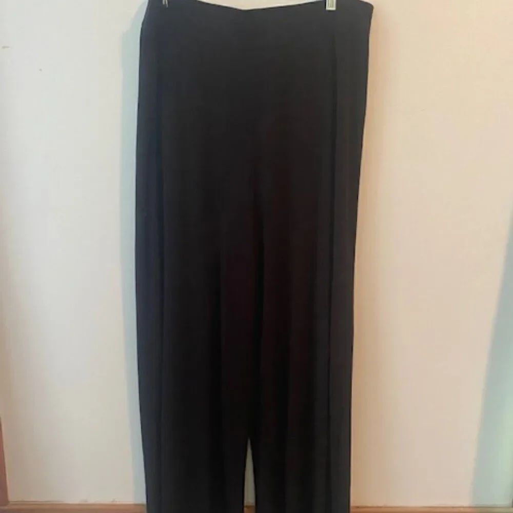 JM Collection Black Wide leg pants, size XL
